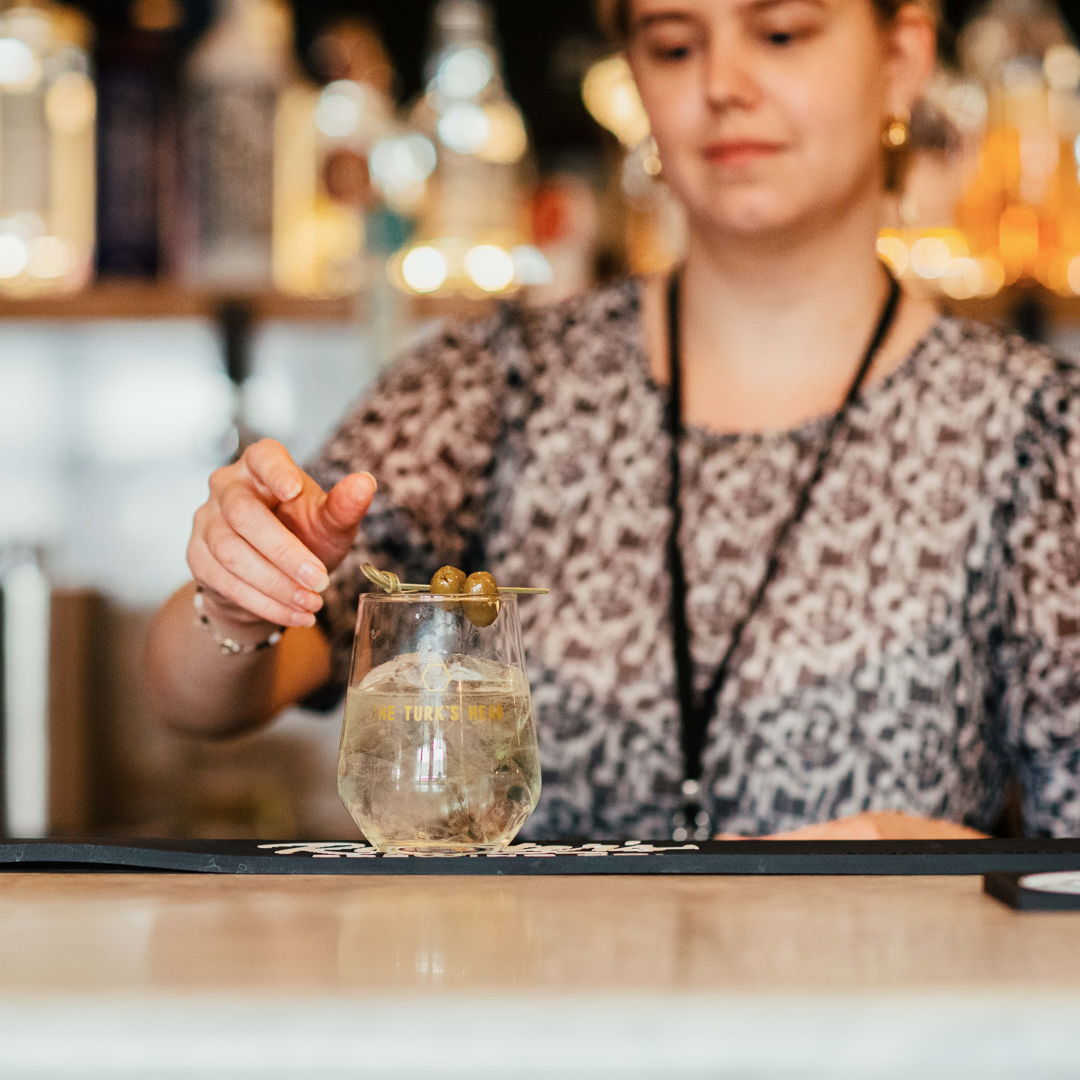 Here's Sophie putting the finishing touches to our brand new Italicus Spritz. 

The perfect day for it, join us from midday!