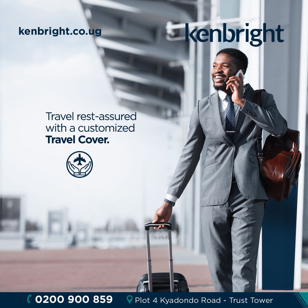 KenbrightUG's tweet photo. Get your next travel trip on lock with a customized Travel Cover.
Without travel insurance, disruptions to your trip can end up costing you a fortune.
📞 0200 900 859
#KenbrightUG #TravelInsuranceCover #TravelCover #FlyEaglesFly #Flight #CatchFlights #WeekendVibes https://t.co/SmQ4ANtOBN