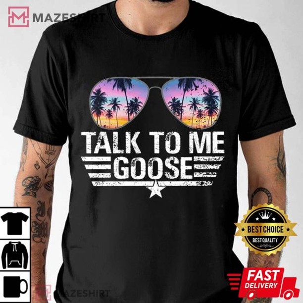 'Talk To Me Goose' T-Shirt 🌞Grab it now and soar with Maverick's iconic spirit! 🛫 
mazeshirt.com/product/talk-t…
#talktomegoose #talktomegooseshirt #topgun #holidayfashion #usa #printondemand #mazeshirt
instagram.com/p/Cvy_UTuL09O/