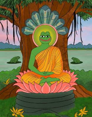Pepe_AI_Bsc's tweet photo. Be one with ourself!

$Pepe #PepeAI #Pepe #AI https://t.co/io3o7DiP8P
