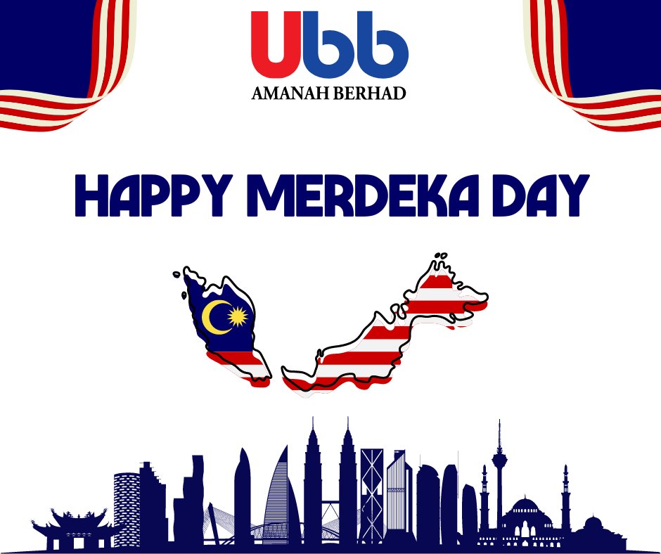 ubbamanahberhad's tweet photo. Happy Merdeka Day! 🇲🇾

From diverse cultures to shared dreams, we honor our past, cherish the present, and stride into a future of progress.

#Merdeka https://t.co/yPWYIxOgu1