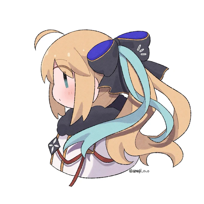トネリコちゃんの少しだけ水色が入ってる髪の毛可愛いよね… #FGO
