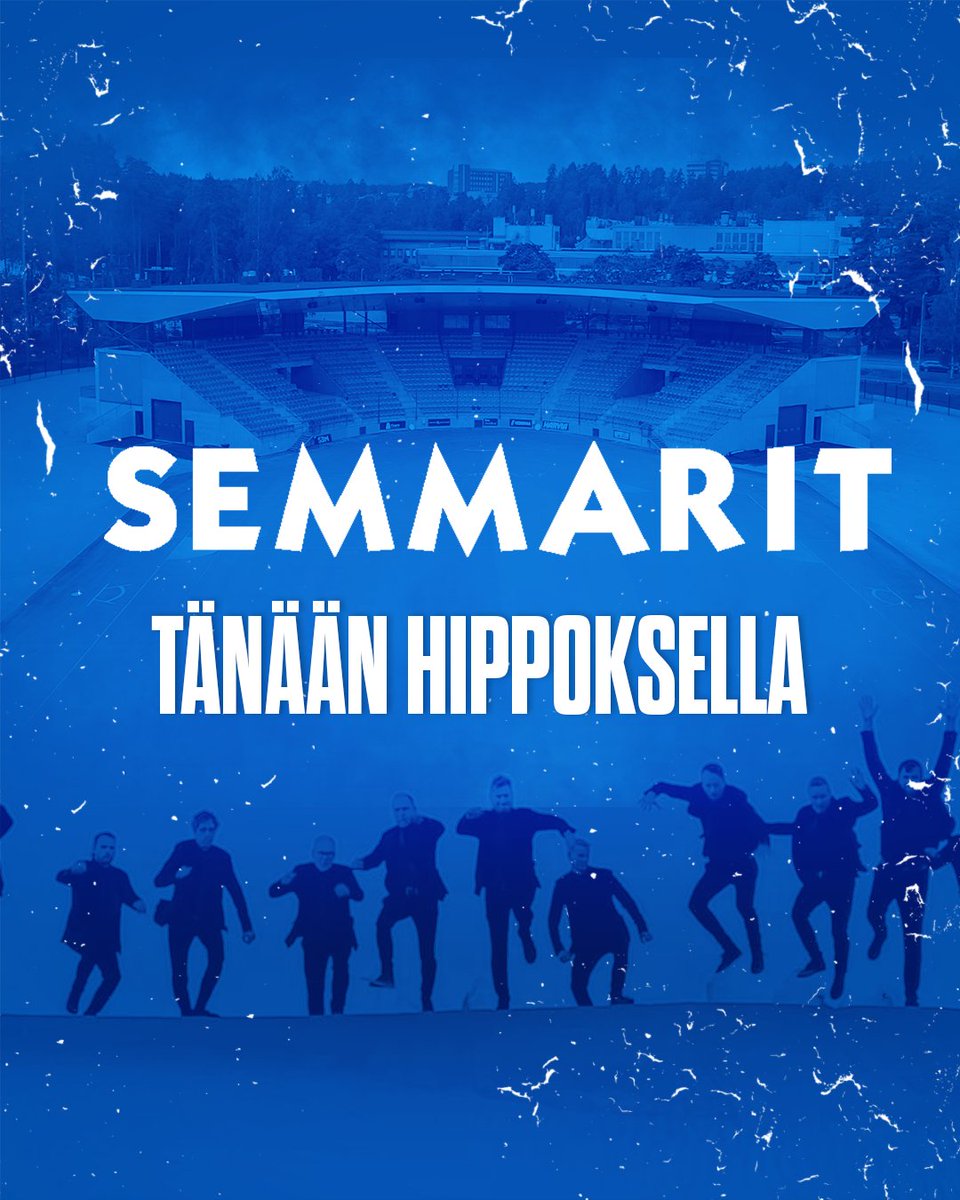 JKLKIRI's tweet photo. 𝐒𝐄𝐌𝐌𝐀𝐑𝐈𝐓 𝐇𝐈𝐏𝐏𝐎𝐊𝐒𝐄𝐋𝐋𝐀!💥
Showtime tänään klo 19.00!🤩 Liput käyvät vähiin! Enää parisataa lippua myytävänä portilta, joten ole ajoissa liikkeellä. Portit auki klo 18.00 - Tervetuloa Hippokselle!
#jklkiri #semmarit #liikuntapääkaupunki #jyväskylä https://t.co/rpFSeIgTv6