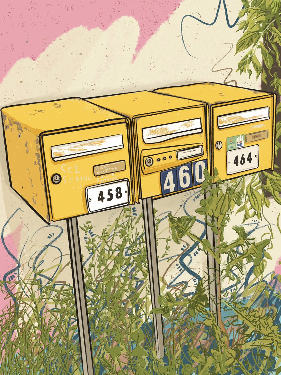 fennertown's tweet photo. Keeping up practice by drawing postboxes whilst on paternity leave. Here’s the latest one https://t.co/VflPo0gaKB