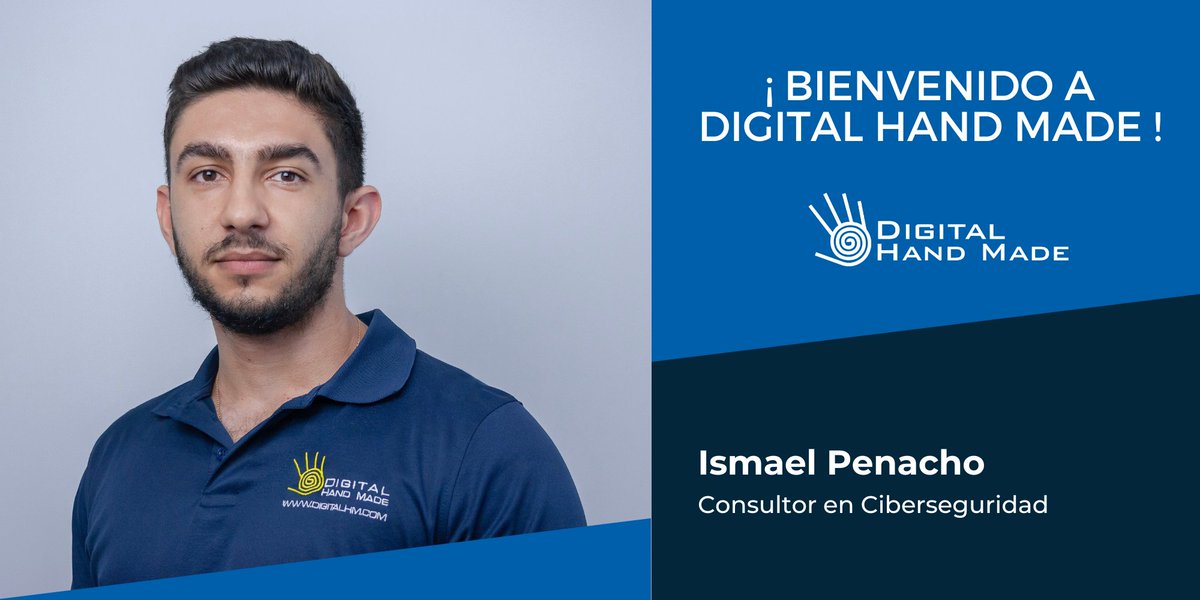 Ismael Penacho es nuestra nueva incorporación al departamento de #ciberseguridad .

¡Bienvenido al equipo Ismael!