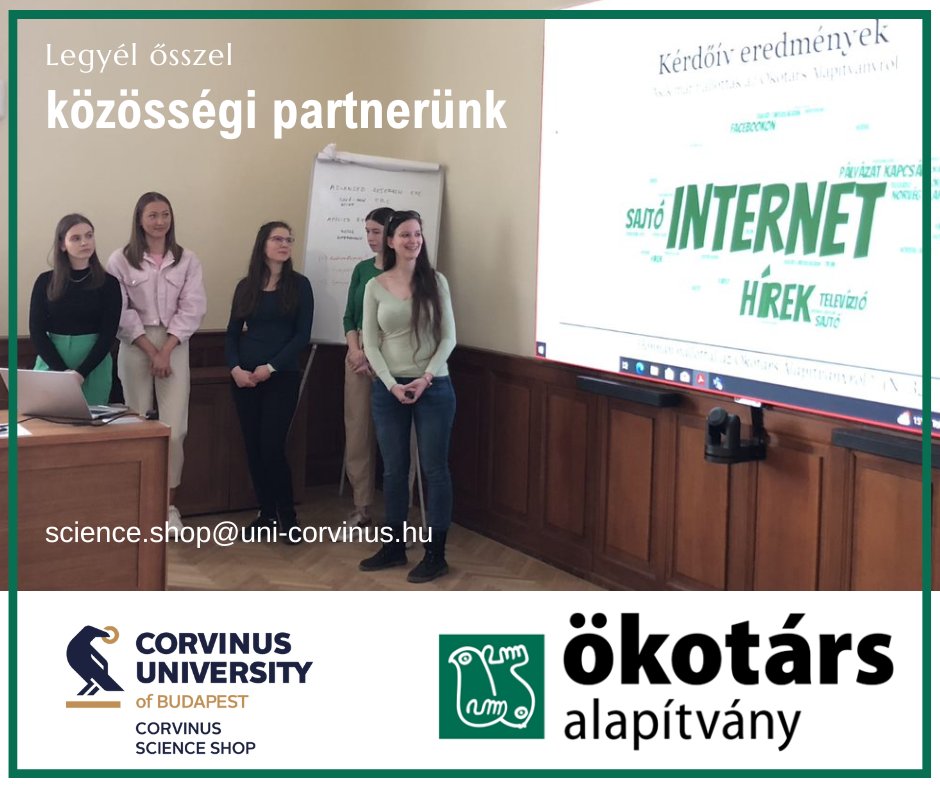 Corvinus Science Shop tweet media