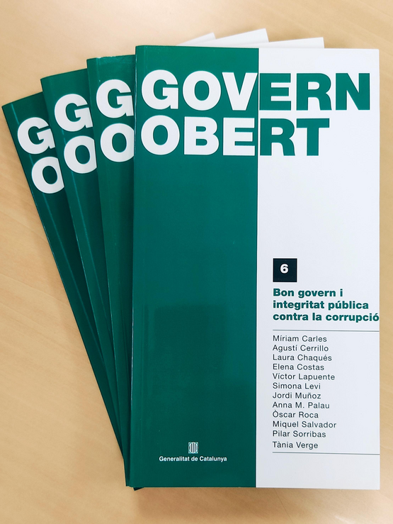 📚 Apropa't al concepte de #bongovern com a eina de lluita contra la corrupció: tens al teu abast el volum 6 de la col·lecció #GovernObert, una publicació que recull la visió d'experts i fa propostes útils per fomentar la #integritatpública.

🔗 ow.ly/YqtF50LQPLj