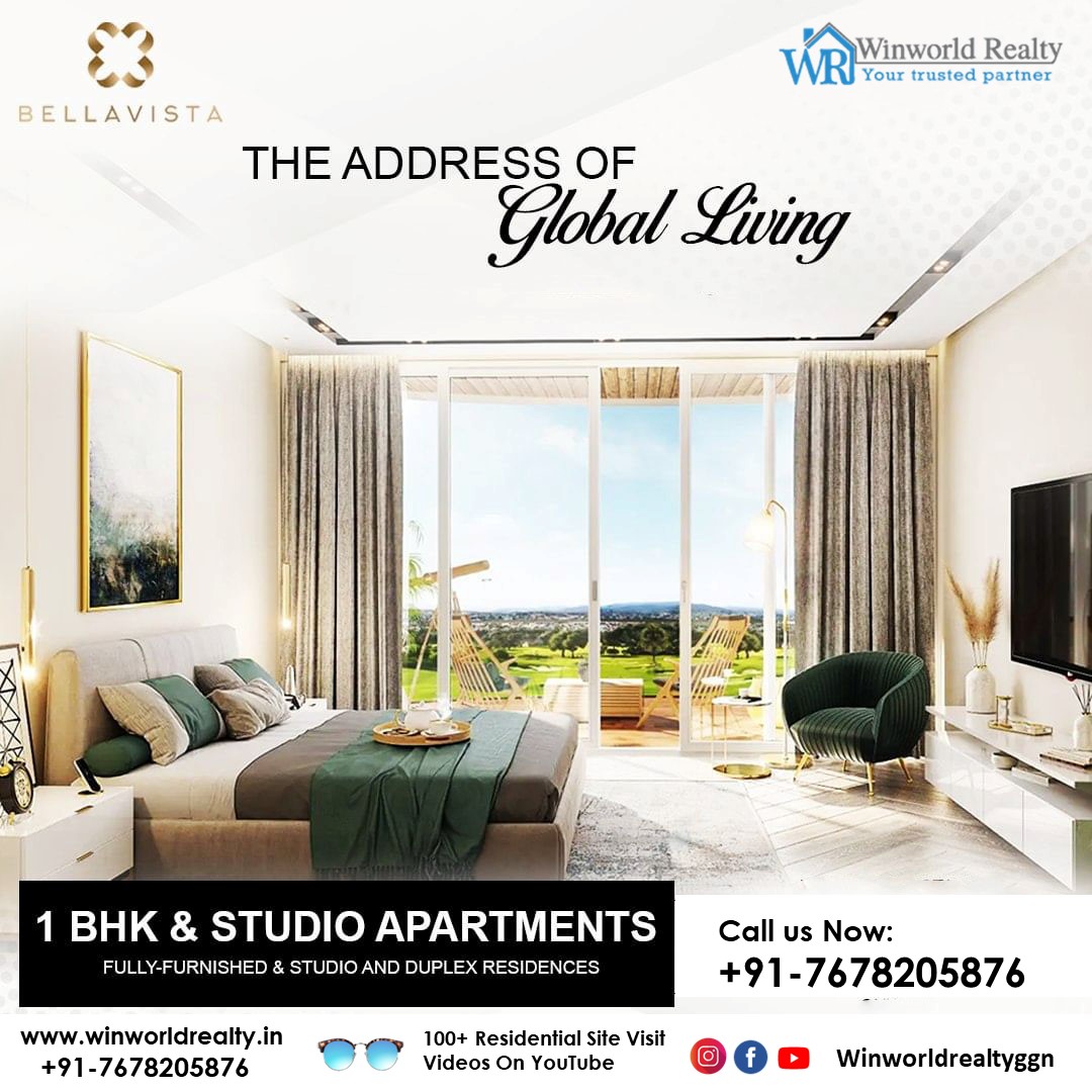 winworldgurgaon's tweet photo. BELLAVISTA
THE ADDRESS OF GLOBAL LIVING.
👉 1 BHK & STUDIO APARTMENTS
👉 FULLY-FURNISHED & STUDIO AND DUPLEX RESIDENCES
📍 Gurugram
For more details :
Call: +91-7678205876
Visit us at: https://t.co/by3p8GhBKd
#winworld #winworldrealty #properties #realestate #property #realtor https://t.co/ayZC62hVni