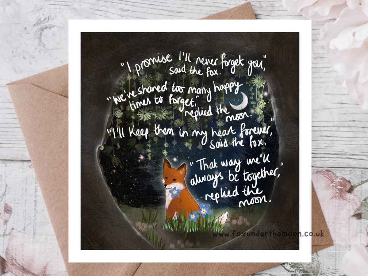 Q: Who would you send this card to and why?
Answer below - I'd love to hear your ideas 🥰

I really like this card, and think that it's a wonderful #friendship card to give when a close #friend moves away of when a close #colleague moves on.   Some see it as a #sympathy card.