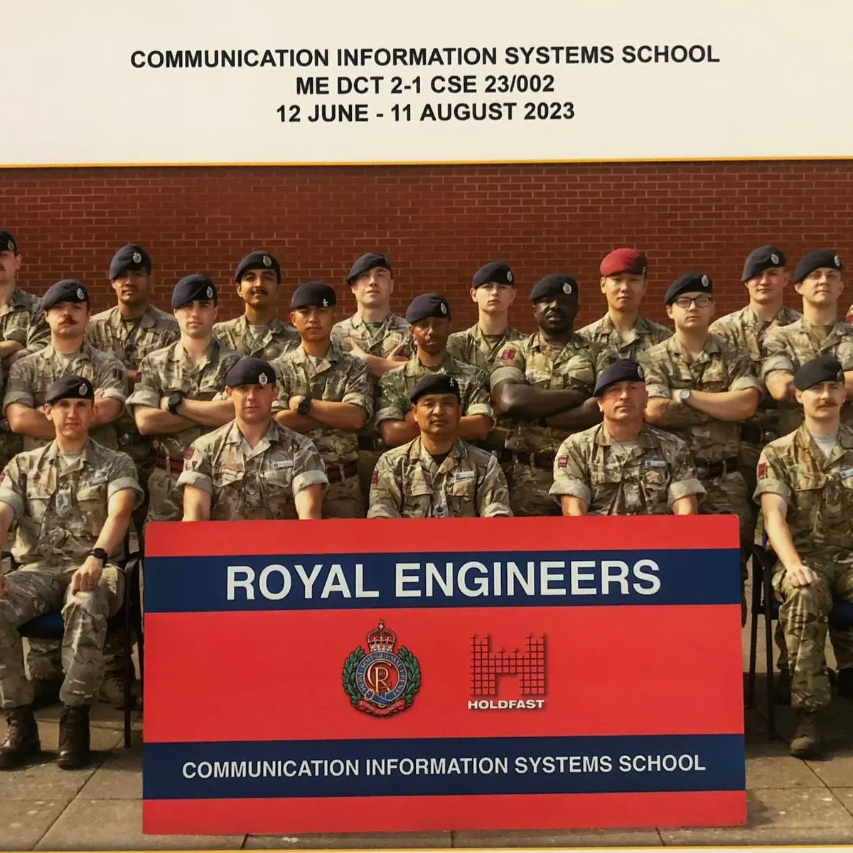 Another DCT 2-1 completed as we go on summer leave. Congratulations to all and to LCpl S-B for finishing as top student.