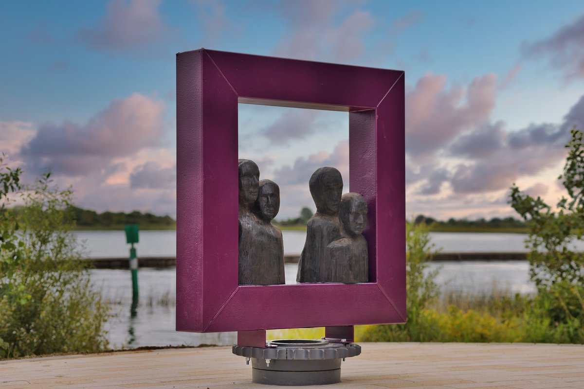 When I bring my ladies for a walk down the promenade and indeed past the access centre, I get goosebumps from the sheer pride to have been involved in and leaving behind something truly inspired.

Artists: Conleth Gent and Redmond Herrity 

#community #art #sculpture #tidytowns