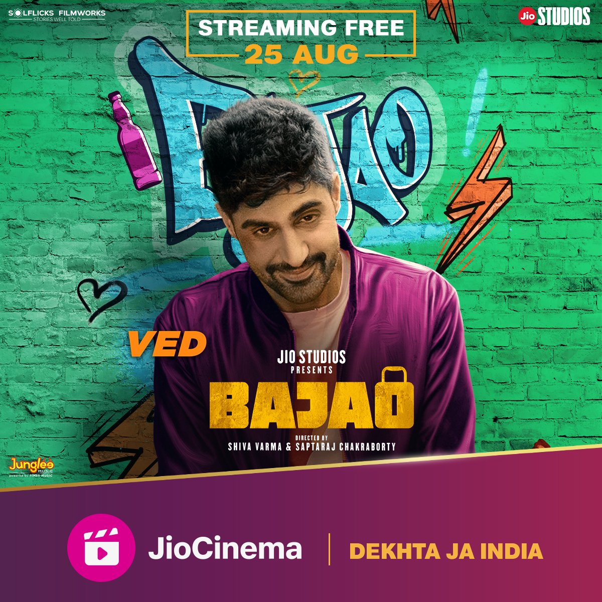 Jio Studios (@jiostudios) on Twitter photo Dilli ka launda hai, poochta nahi seedha baja deta hai. ๐
#BajaoOnJioCinema, streaming free 25 Aug onwards.
#TanujVirwani <a href="/issahilkhattar/">Sahil Khattar</a> <a href="/sahilwalavaid/">Sahil Vaid</a> <a href="/raftaarmusic/">RAFTAAR</a> <a href="/adinathkothare/">Adinath Kothare</a> #MahiraSharma #RajeshSharma #NitishPandey #IndreshMalik <a href="/pragyasamar/">pragya singh</a> <a href="/solflicks/">Solflicks</a> Dilli ka launda hai, poochta nahi seedha baja deta hai. ๐
#BajaoOnJioCinema, streaming free 25 Aug onwards.
#TanujVirwani <a href="/issahilkhattar/">Sahil Khattar</a> <a href="/sahilwalavaid/">Sahil Vaid</a> <a href="/raftaarmusic/">RAFTAAR</a> <a href="/adinathkothare/">Adinath Kothare</a> #MahiraSharma #RajeshSharma #NitishPandey #IndreshMalik <a href="/pragyasamar/">pragya singh</a> <a href="/solflicks/">Solflicks</a>