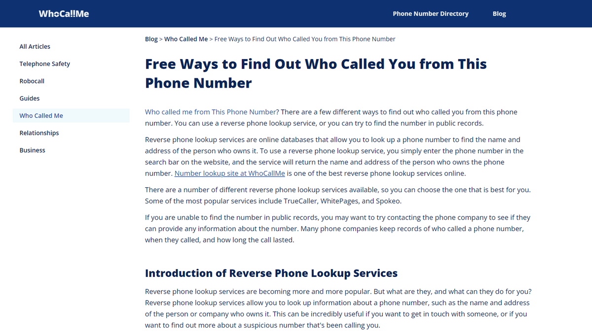 Curious about who called you? Discover free ways to unveil the mystery with WhoCallMe's latest article! 🧐🔍 Learn how to identify unknown callers and regain control of your phone. #WhoCalledMe #CallerID #PhoneSecurity Read now: blog.whocallme.com/who-called-me/…