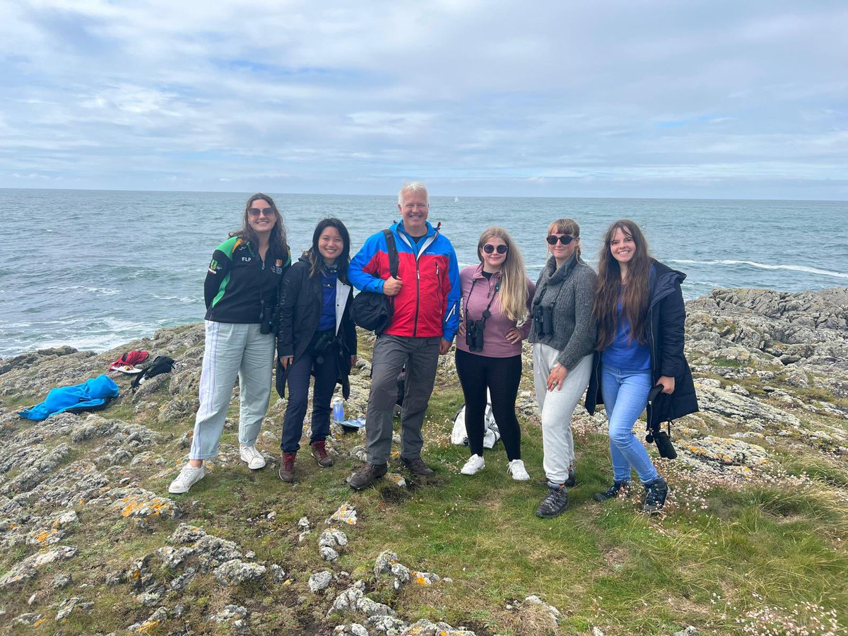 Seawatch_mon's tweet image. We got #interviewed by the #BBC last week on our #landwatch looking for #marinemammals at #PorthCwyfan by the #WeathermanWalking! It’s going to be #broadcast in May/June time next year! #citizenscience  #Anglesey #Wales #SeaWatchFoundation