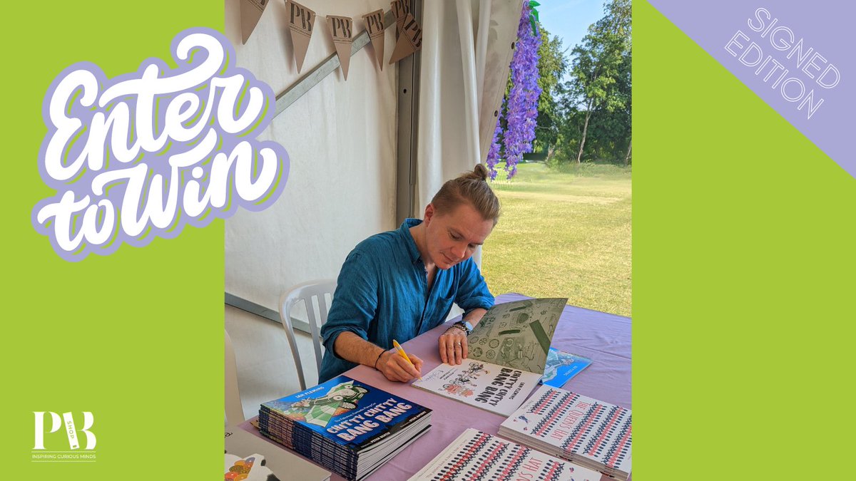 pbshop_store's tweet photo. Who's ready for another #giveaway?! 💜💚

#Entertowin two #signedbooks from the amazing @MrSteveAntony 😍

To enter - 
 
💜Follow us 
📷Retweet &amp; Like this post  

Draw closes 9am BST 23rd August 2023. 
Winner announced same day. 

 #giveawayuk #bookgiveaway #signedbookgiveaway https://t.co/jJRtmIQHMA