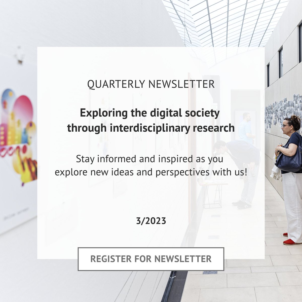 Navigating #AI debates, regulating #digital platforms, and #tech's role in #sustainability? Our Quarterly #newsletter highlights how HIIG is addressing these pressing issues with innovative #academic formats and #interdisciplinary research. Register here: hiig.de/en/newsletter-…