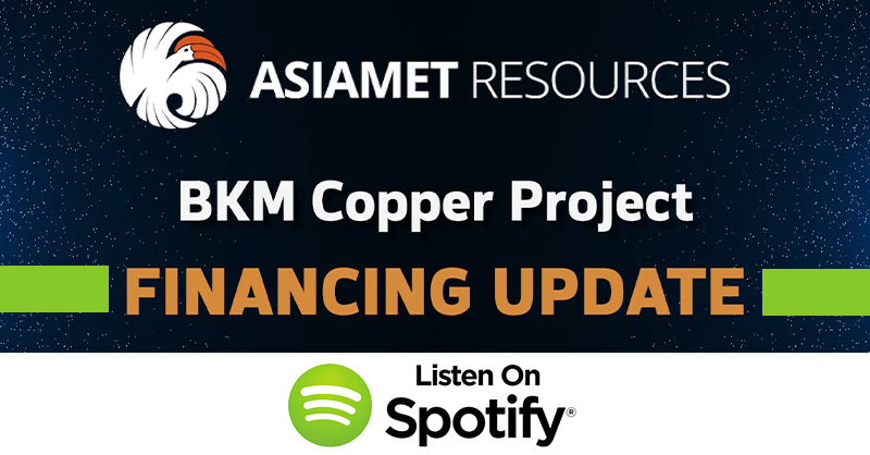 AsiametTweets's tweet photo. #ARS For those who prefer Spotify, click below to listen to our recently recorded BKM #Copper Project Financing Update with Chairman Tony Manini & CEO Darryn McClelland
