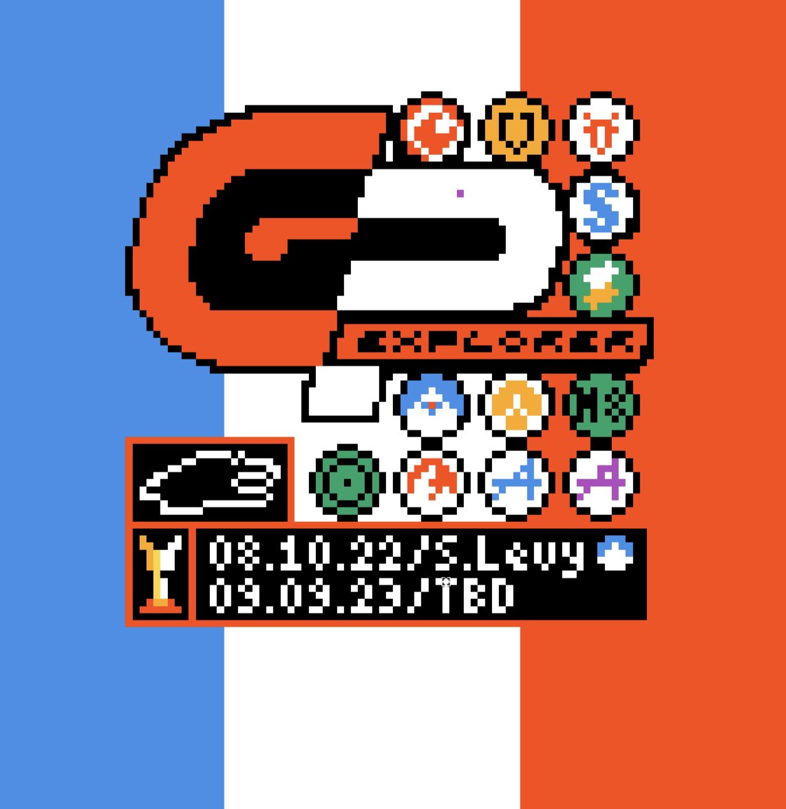 SSB_Lucy's tweet photo. 1 mois 🤩 #gp_explorer https://t.co/uM9YmaXgFQ