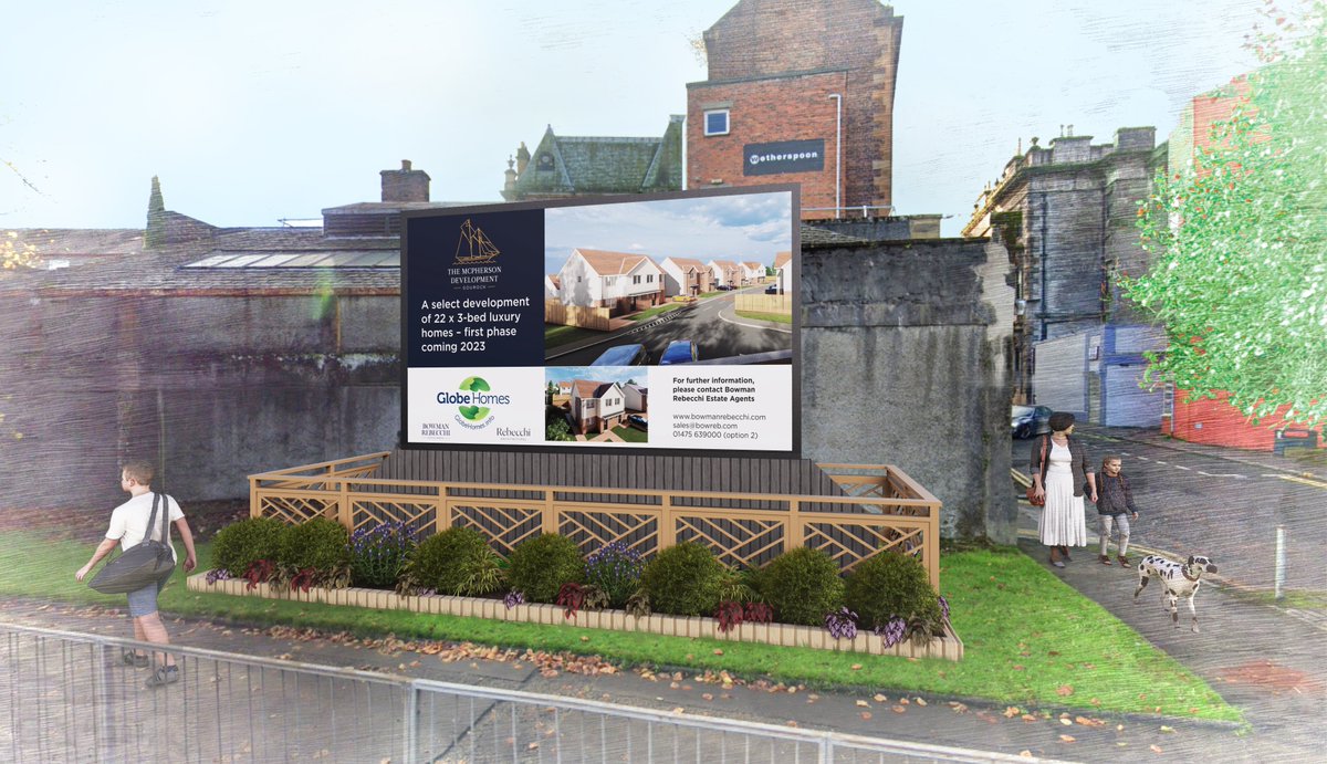 Inverclyde’s leading out-of-home (OOH) advertising agency, A&amp;M Advertising has launched Greenock’s first digital advertising screen - installed by specialist firm Project Digital UK.

Read more: ow.ly/6UYK50PwB68

#BowmanRebecchi | #HomeOfProperty | #AMAdvertising