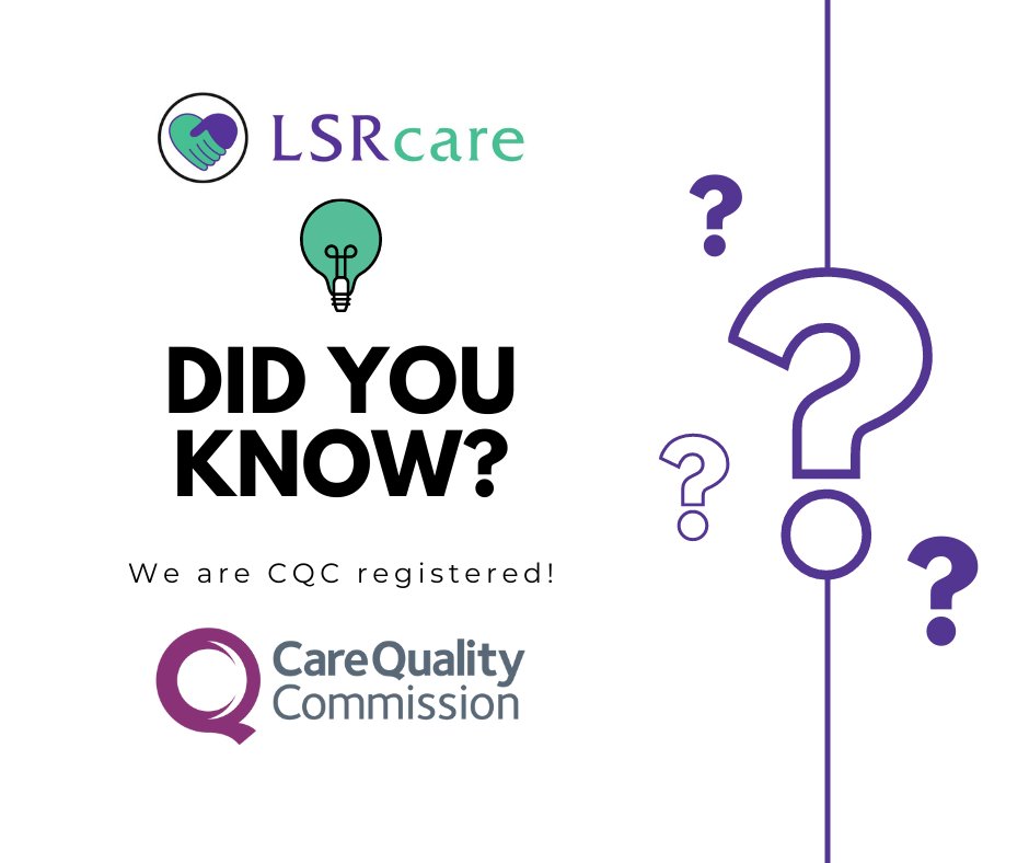 LsrCare's tweet photo. 🌟 Fun Fact Alert! 🌟 Did you know that LSR Care holds the prestigious CQC registration? 🏥🔒 Your safety and quality of care are our top priorities. Trust in our commitment to excellence. 💙 Learn more about our dedication. #CQCRegistered  #LSRCareCommitment https://t.co/621CjcsrMJ