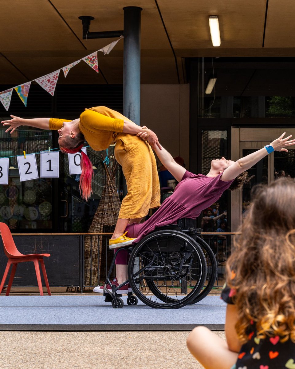 Our @DarylAndCo co-pro ‘Look Mum, No Hands!’ is in its second year of touring. And this year we’re going International! Catch it next on: Saturday, in Gosport, on Trinity Green outside the Holy Trinity Church at 12pm and 3pm. And have a look at photos from this year!