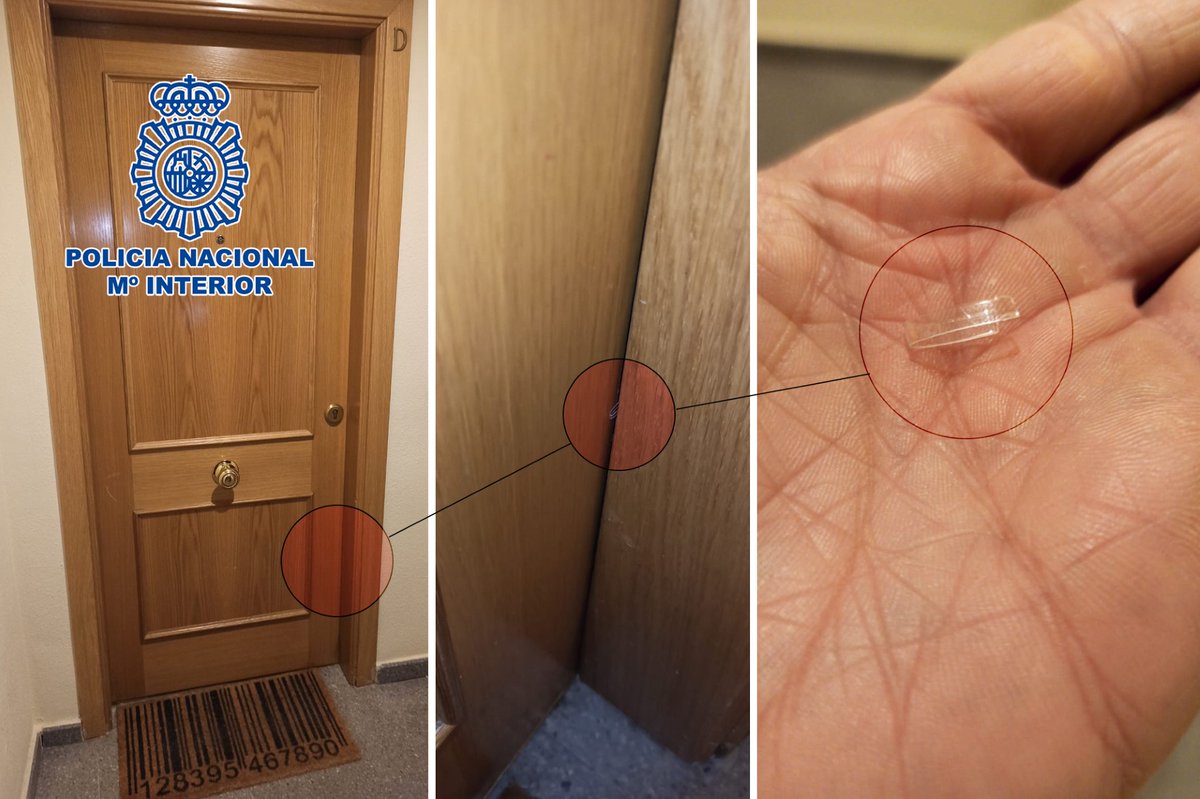 Mucho 👀👀

Si al volver de tus #vacaciones encuentras testigos de este tipo en la puerta de tu #domicilio 🏠 

➡️No toques nada  
📞 Llama al #091   

#VeranoSeguro
#SomosTuPolicía
#EstamosPorTi