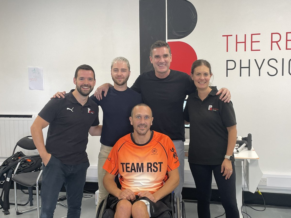 Back in the NW this week with the fab team <a href="/TheRehabPhysio/">The Rehab Physio</a>  - seeing two of our latest physio scholars in action, which we’ve jointly funded with our friends <a href="/FTCharitableF/">Frenkel Topping Charitable Foundation</a> &amp; <a href="/Fletchers_Group/">Fletchers Solicitors</a>  - Team work makes the dream work! 
#spinalcordinjury #healthandwellness