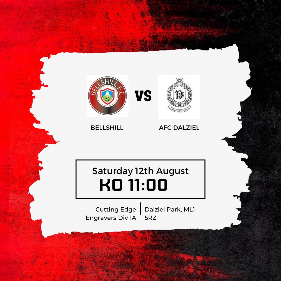 Bellshill Amateurs FC (@bellshillafc) on Twitter photo Back to league action for the boys tomorrow after last nights cup outing as we face AFC Dalziel and look to make it 2 wins from 2 to start out league campaign!
Mon the Hill ๐ดโซ๏ธ
<a href="/scottish_aff/">AmateurFixturesResultsSCO</a> <a href="/OfficialSMAFA/">SMAFA</a> <a href="/AmmiesFitba/">Ammieโs Fitba</a> <a href="/FitbaLeagues/">The Fitba Leagues</a> Back to league action for the boys tomorrow after last nights cup outing as we face AFC Dalziel and look to make it 2 wins from 2 to start out league campaign!
Mon the Hill ๐ดโซ๏ธ
<a href="/scottish_aff/">AmateurFixturesResultsSCO</a> <a href="/OfficialSMAFA/">SMAFA</a> <a href="/AmmiesFitba/">Ammieโs Fitba</a> <a href="/FitbaLeagues/">The Fitba Leagues</a>