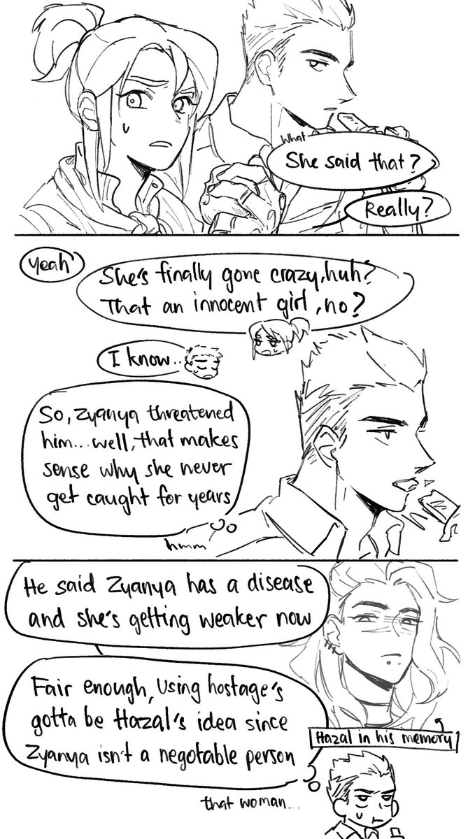 (Sketch) "He's fucking annoying that what I know…"

Gekko knew Chamber's their enemy. But since Yoru's working with him and Jett said he's good, his friends will never work or involve with a bad guy. So, Gekko chose to trust his friends and tell the secrets to them. 