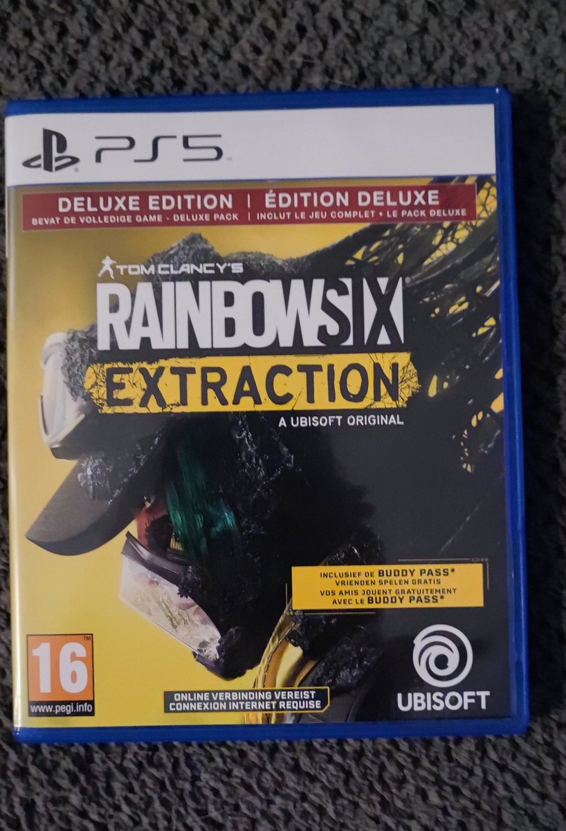 JohnDuSud12's tweet image. Le #RainbowSixExtraction Deluxe édition neuf sur PS5 à 9e, et autres dinguerie arriver la semaine prochaine pour un prix dérisoire sur PS5 aussi.