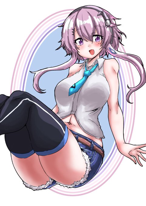 今日の日課はホットパンツフィーちゃんです 