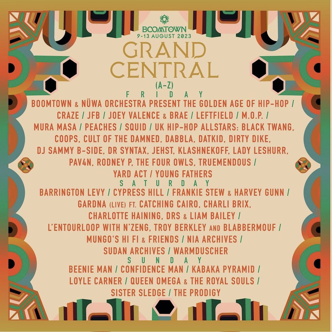 SM_Bookings's tweet photo. 🧨🧨🧨
@BoomtownFair 

IT’S GOING DOWN

UKHH MEGA CYPHER / M.O.P. / DMCs 
AND SO MUCH MORE

#50YearsOfHipHop https://t.co/HgK517ydkj