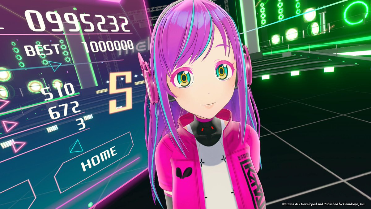 rovoca's tweet photo. Man kann ihr fast schon zu nah kommen. ^^ #KizunaAI #PSrovo #PS5Share #TouchtheBeat https://t.co/PuUuOcy3W2