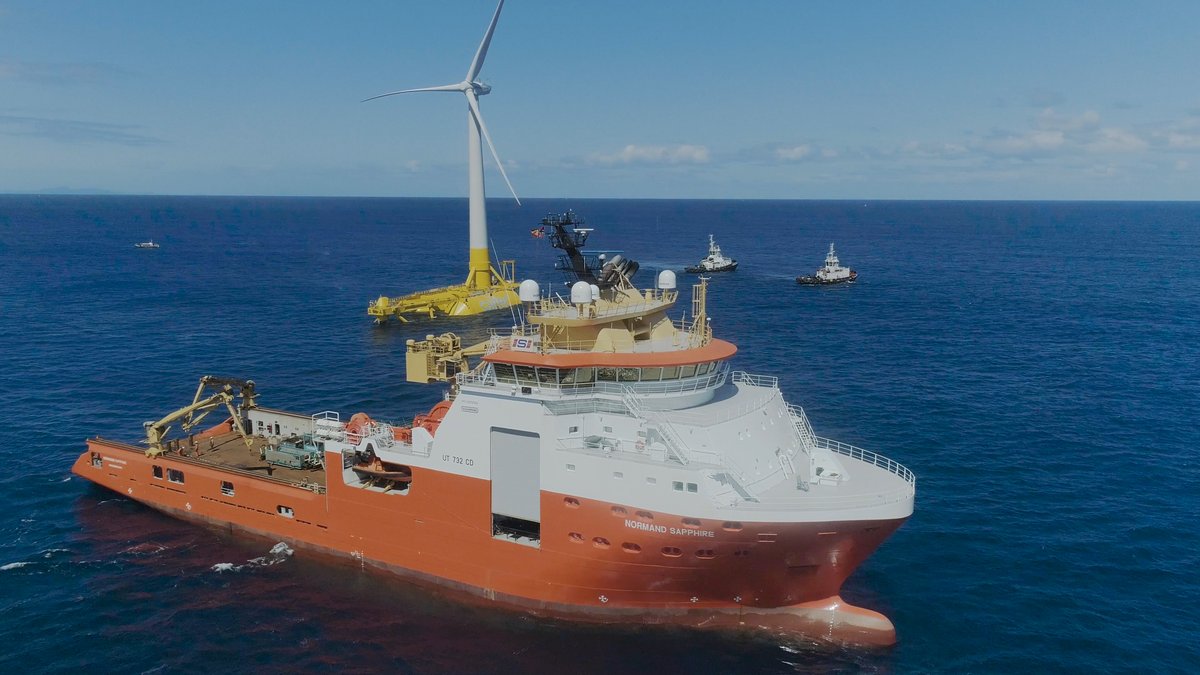 saitecoffshore's tweet image. ¡DemoSATH ya está instalado! 🌟 Nuestro aerogenerador ya está en @bimep_sa
Gracias a @RWE_AG y Kansai Electric Power por creer en nuestra visión, y a todos los que han colaborado y nos han apoyado para lograrlo. Ya estamos un paso más cerca de generar energía⚡#eólicamarina