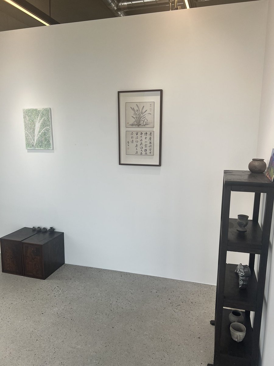 Taetae_tete_rj's tweet photo. お腹を満たした後は展示会へ。ここにいたんだなあとしみじみ。
推しのいる世界線🌏

韓国の昔の絵画から近代的なものまでたくさんあって、見応えありました😊

#渡韓　#workingwithfriend #RM https://t.co/SS2zRVdsOL