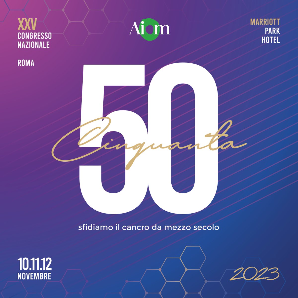 AIOMtweet's tweet photo. XXV Congresso Nazionale AIOM is coming
Tutti gli aggiornamenti al link: https://t.co/HW2QSDIfzQ

#aiom #congressonazionale #AIOM2023 https://t.co/leMRDe1Th6