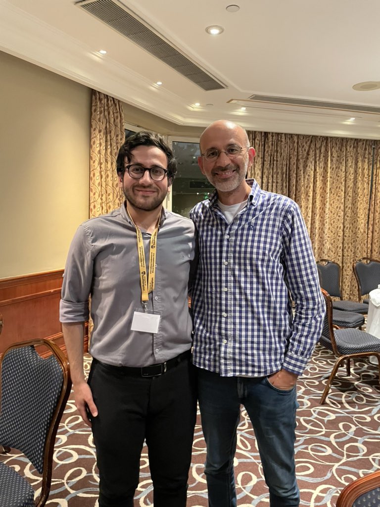 Sadegh_Salehi97's tweet photo. This week, I attended the #ICBO where I presented our research on Inexact Algorithms for Bilevel Learning. It was a blast exchanging ideas with @MPontil, #Saverio_Salzo, and #Riccardo_Grazzi.
#Bilevel_learning
#Continuous_Optimization
#MachineLearning https://t.co/HlT3QrZp0O