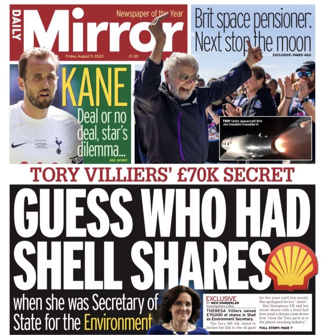 @RishiSunak What action are you going to take? 

#TheresaVilliers 
#ShellShareScandal 

#NadineDorries 
#FailureToResign
#StillDrawingMPSalary 

#WeakSunak 
#VoteTheToriesOut