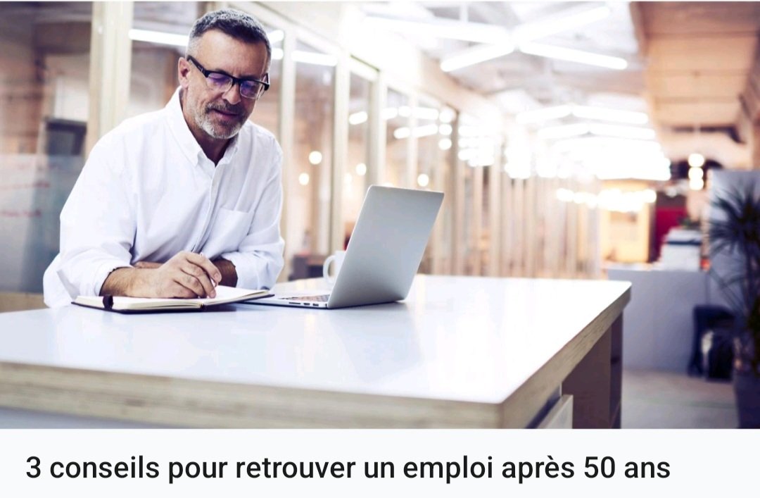 3 conseils pour retrouver un emploi après 50 ans rebondir.fr/actualites-emp… #seniors #emploi