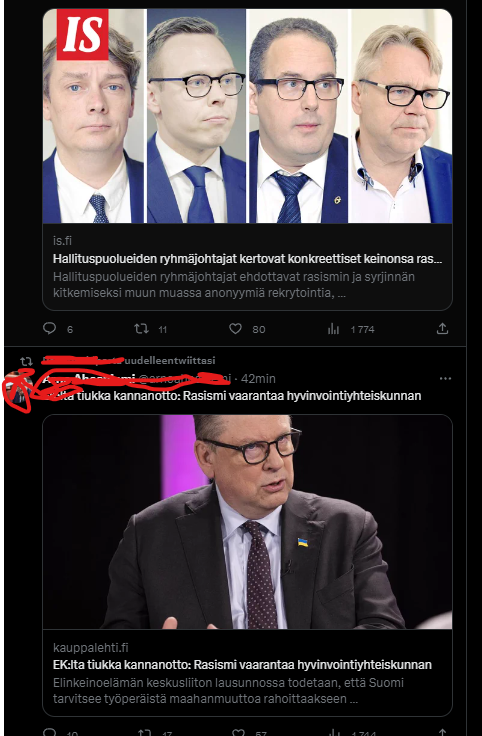 minerpirate's tweet photo. Onko jossain journalistien valokuvausohjeissa, että silmälasipäisten miesten kuvissa pitää henkilön katse olla suunnattuna vasemmalle niin, että oikea korva näkyy? #rillit #jotainsamaa https://t.co/CT40jFGm4H