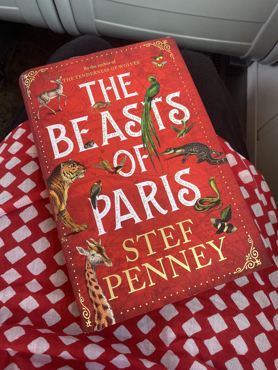 shazknit's tweet photo. On a train for two hours. Just got to Chapter 5 of #TheBeastsOfParis Another banging @DannyVanBooks rec and top bro @stevehardwick purchase. Gripping and evocative. Next stop might be Milton Keynes, but Iโm in 1870 Paris for the next 120 minutes.
#WinningFriday #DayOff https://t.co/wZemxTTLdi
