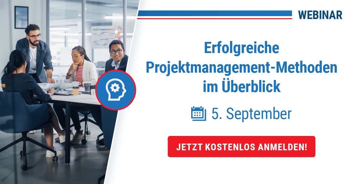 Erfolgreiche Projektmanagement-Methoden im Überblick - Jetzt zum kostenfreien Webinar anmelden. Lernen Sie die Schlüsselaspekte kennen, die Unternehmen zum Erfolg führen. 

buff.ly/3KzDNpA  

#Projektmanagement #Webinar #Upskilling #Weiterbildung #PRINCE2 #PMI