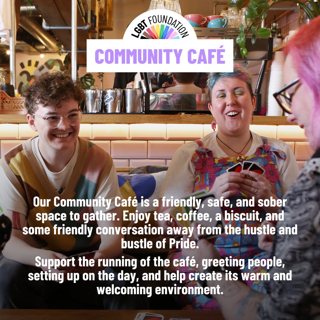 LGBTfdn's tweet image. Spread more QUEER HOPE AND JOY this summer! 🏳️🌈

Take a look at all of our new roles and sign up to volunteer with us at Manchester Pride!

See our website to find out more! buff.ly/43WtpiA