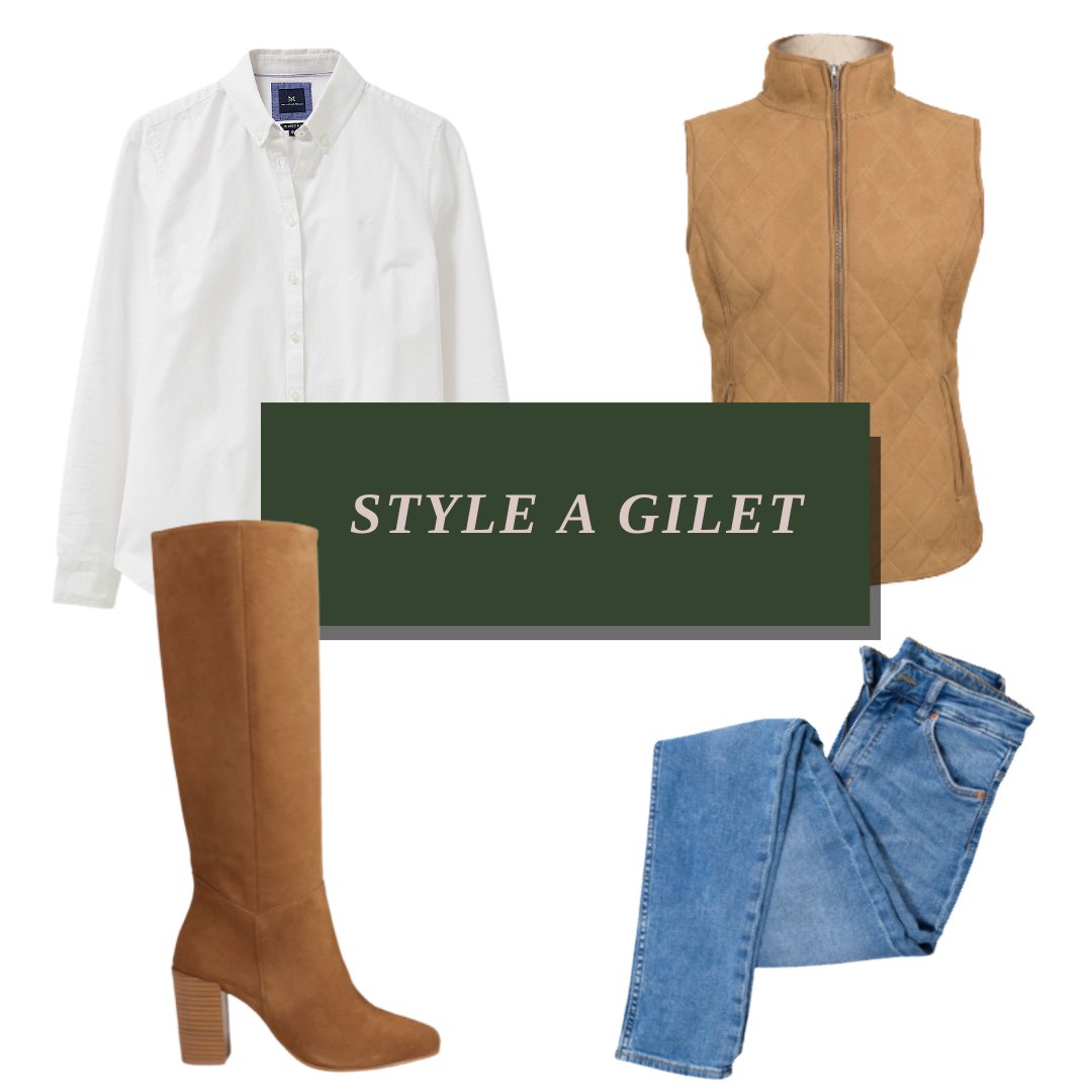 Style a suede gilet over a light shirt and jeans with some knee high boots for a stunning look that can take your from Summer to Autumn one layer at a time.

bit.ly/3rGCPl1 

#Gilet #SummerStyle #WomensFashion #WomensStyleGuide