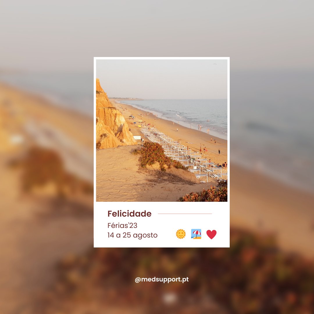 medsupportPT's tweet image. 🌞☀️ “dolce far niente” é uma locução italiana que exprime o ideal da ociosidade despreocupada! 📅 Tome nota: estaremos de volta a partir do dia 28 de agosto. Até lá, desejamos a todos um verão cheio de boas energias e momentos incríveis! ☀️🌊
.
#medsupport #feriasdeverao