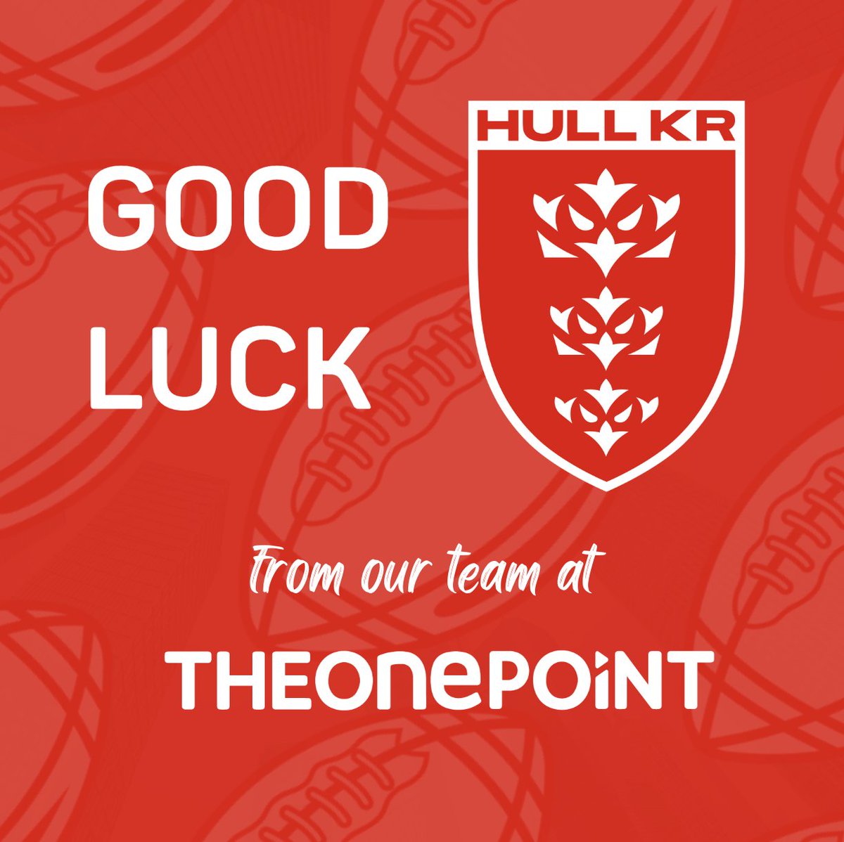 🏉 We're wishing the best of luck to Hull KR, who are flying the flag for Hull tomorrow at the Men's #ChallengeCupFinal between Hull KR and Leigh.
The 80th time this grand occasion has been held at Wembley Stadium.

Good luck <a href="/hullkrofficial/">Hull KR</a> make us proud! 🏆
#HullKR