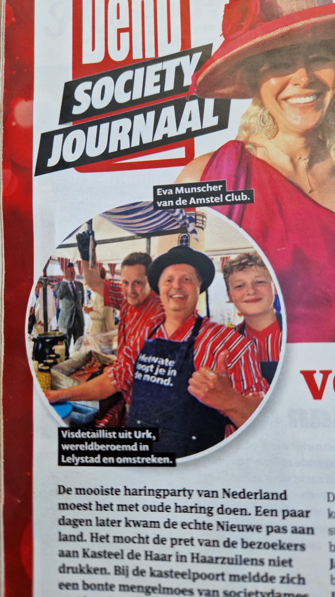 UrkPromotie's tweet photo. In de 'Ditjes en Datjes': verslag van de Haringpartij met natuurlijk onze wereldberoemde Urker visdetaillist! https://t.co/qXMiGDY3pg