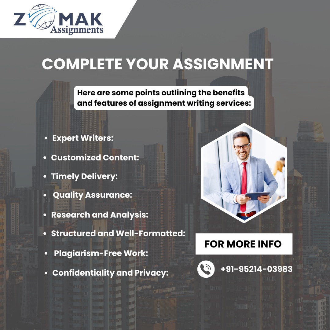 📚 Conquer Your Assignments with Confidence! Zomak Assignments Have You Covered! 🌟💼

#zomakassignments
#usa
#australia
#canada
#unitedkingdom
#ireland
#india
#poland
#europe
#germany
#assignmenthelp
#academicassistance
#termpaperhelp
#researchpaperhelp
#essayhelp