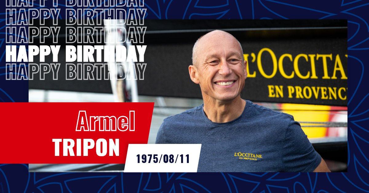 [Birthday 🎂] 
The whole Vendée Globe team wishes @ArmelTriponSkip a happy birthday! Finisher of the #VG2020, he ended in 11th place after 84d 19h 07m 50s. 👏 Armel's aim is to come back on this legendary round-the-world race 🌍