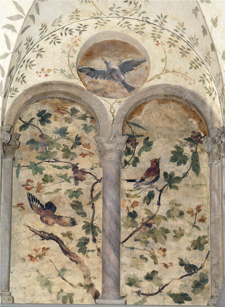 EnjoyRespectVe's tweet photo. Una delle meraviglie di @PalazzoGrimani è la Sala a Fogliami, il cui soffitto è ricoperto di piante e fiori, un rigoglioso #giardino! A #Venezia una decorazione simile è nella sacrestia di San Salvador, affrescata da Francesco #Vecellio, fratello di #Tiziano.
#enjoyrespectvenezia https://t.co/AccVfbDD6I